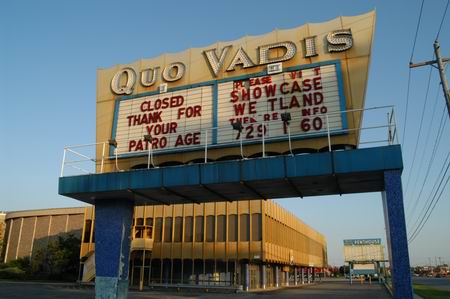 Algiers Drive-In Theatre - Quo Vadis Was Next Door (newer photo)